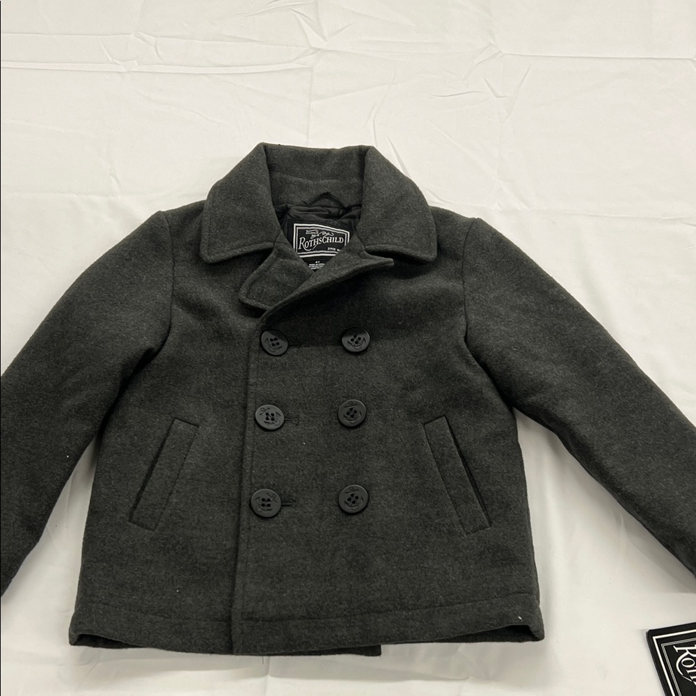 Rothschild Charcoal Peacoat